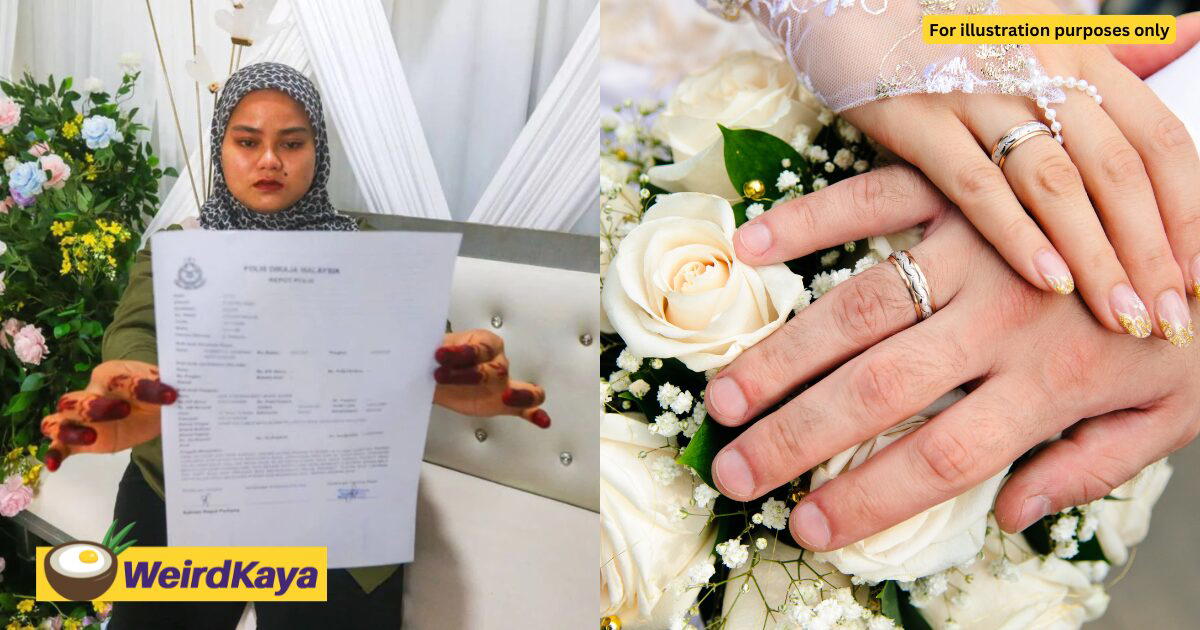 'He Never Came' — M'sian Bride Left Red-Faced After Groom Fails To Turn Up For Wedding Ceremony | WeirdKaya