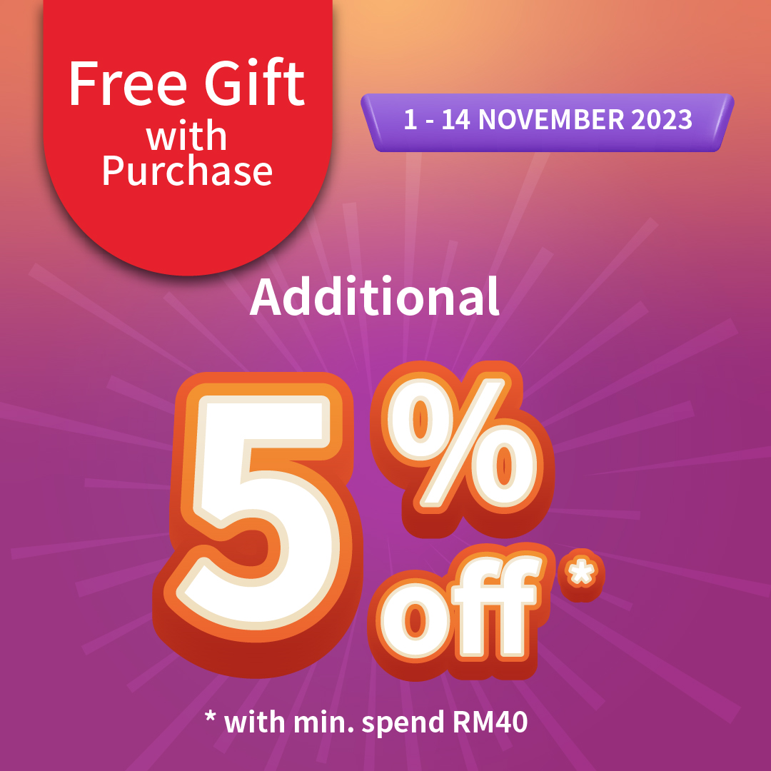Guardian malaysia's new flagship store at mid valley kl free gift with purchase promo