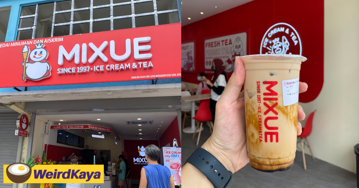 I spent rm5. 50 to try out the famous chinese brand mixue in malaysia and it was ok | weirdkaya