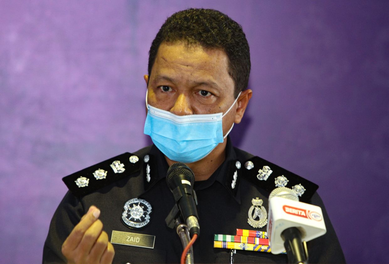 Police investigation on kajang road rage