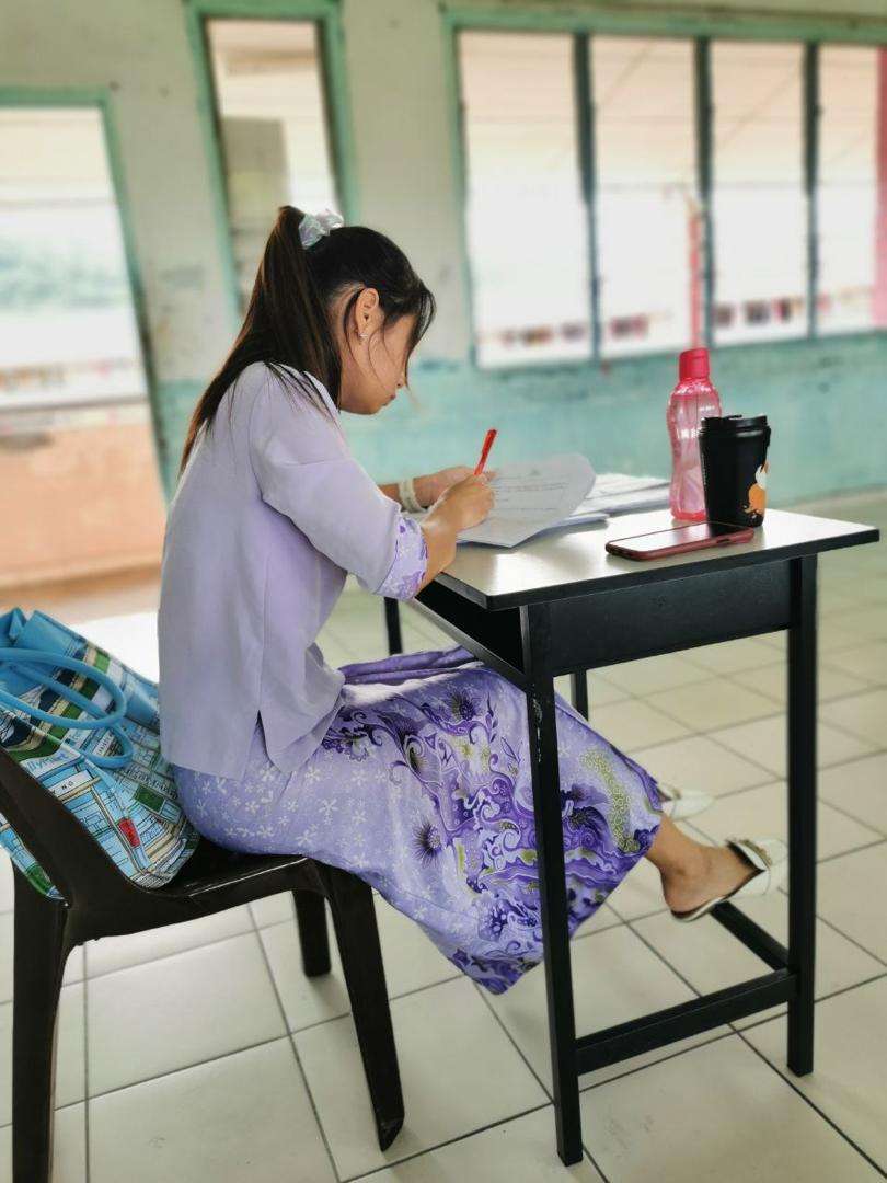 Monitor SPM exam