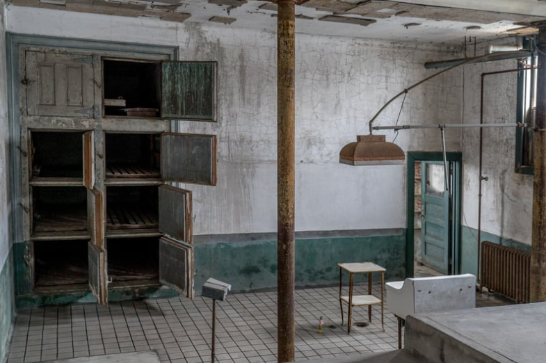 Morgue for dead bodies