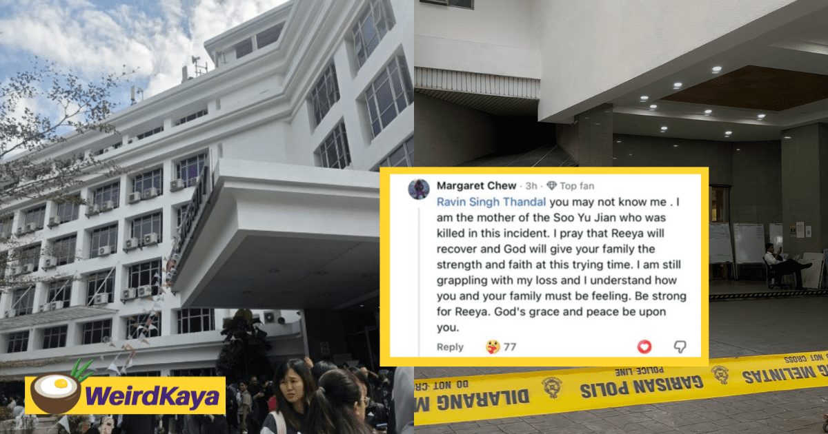 Mother Of 22yo M'sian Who Died In Private Uni Blast Offers Prayers To Injured Student