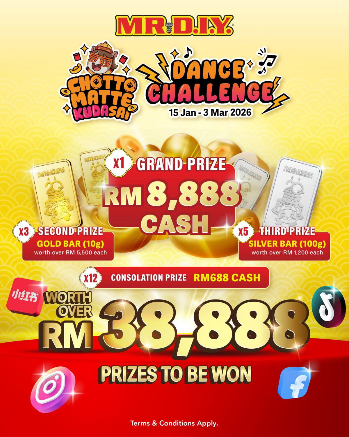 MR.DIY’s New CNY Song ‘Chotto Matte Kudasai’ Is Basically Every M'sian’s Favourite Phrase, With This Iconic ✋