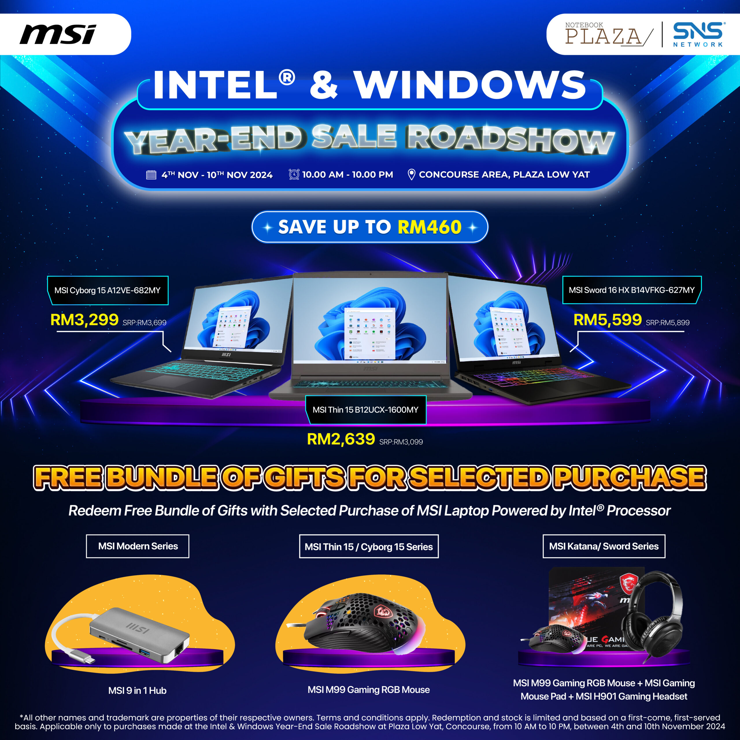 Affordable devices with cool freebies & big savings? Get it all at this year-end roadshow! | weirdkaya