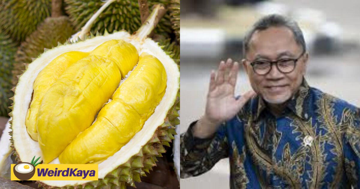 M'sia Proposes Durian As National Fruit, But Indonesian Minister Claims They’re More Worthy