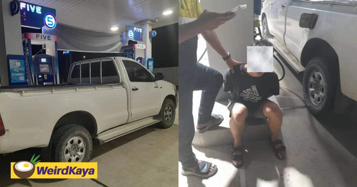 M'sian arrested for filling up rm1570 worth of ron95 petrol in pickup truck with extra fuel tank | weirdkaya