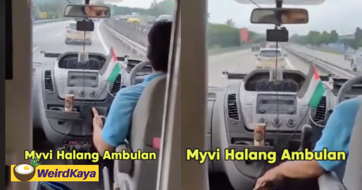 M'sian claims myvi refused to give way to ambulance while his dad was in critical condition | weirdkaya