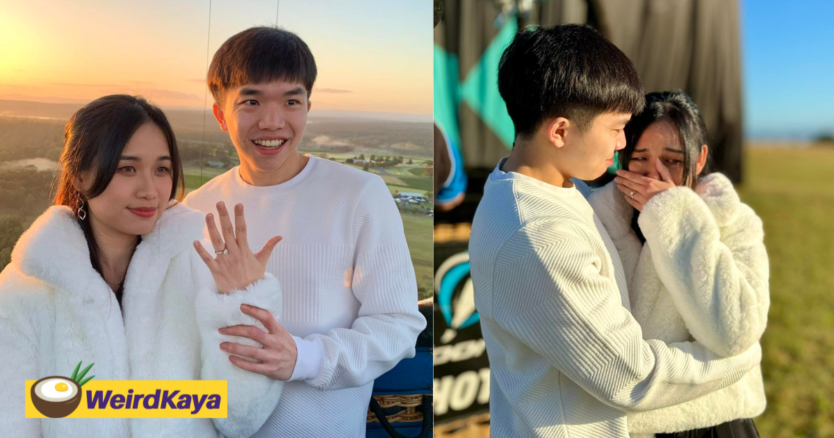 M'sian content creator epic asian announces successful proposal with girlfriend | weirdkaya