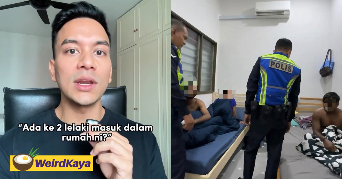 M'sian doctor catches maids red-handed bringing two men into house while babysitting | weirdkaya