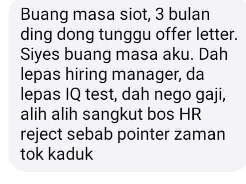 M'sian engineer rants about lost glc job offer