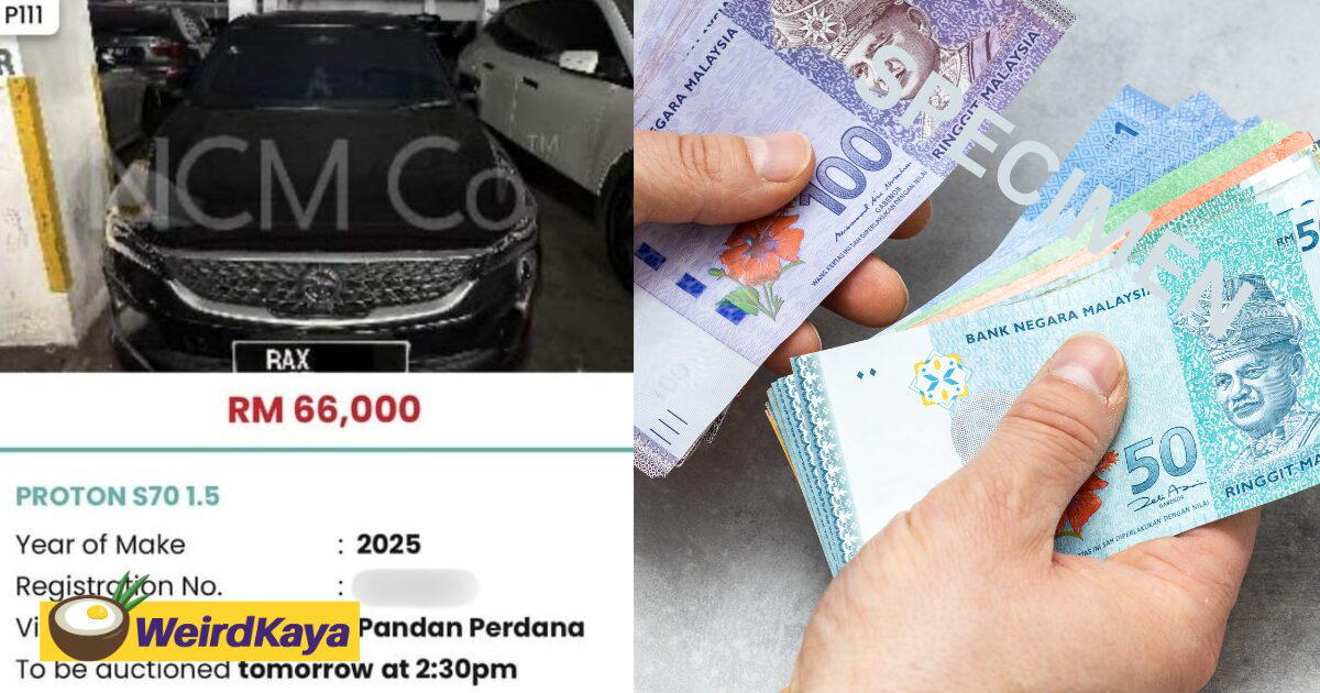 M’sian Fails To Pay Loan, Has Brand New Proton S70 Auctioned For RM66K Just Months After Buying It