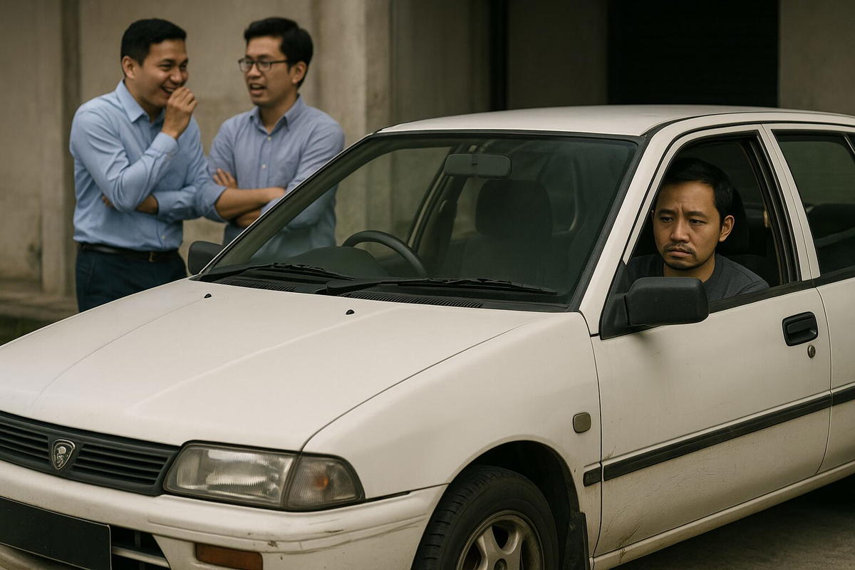 M'sian Gives Colleague A Lift But Gets Mocked Behind His Back Over His Proton Saga Of 17 Years
