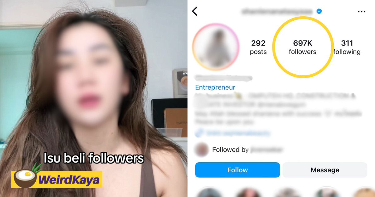 M’sian influencer confesses to spending rm20k to increase instagram followers | weirdkaya