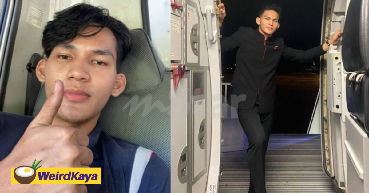 M'sian lorry driver becomes an air steward after attending the job interview for fun | weirdkaya