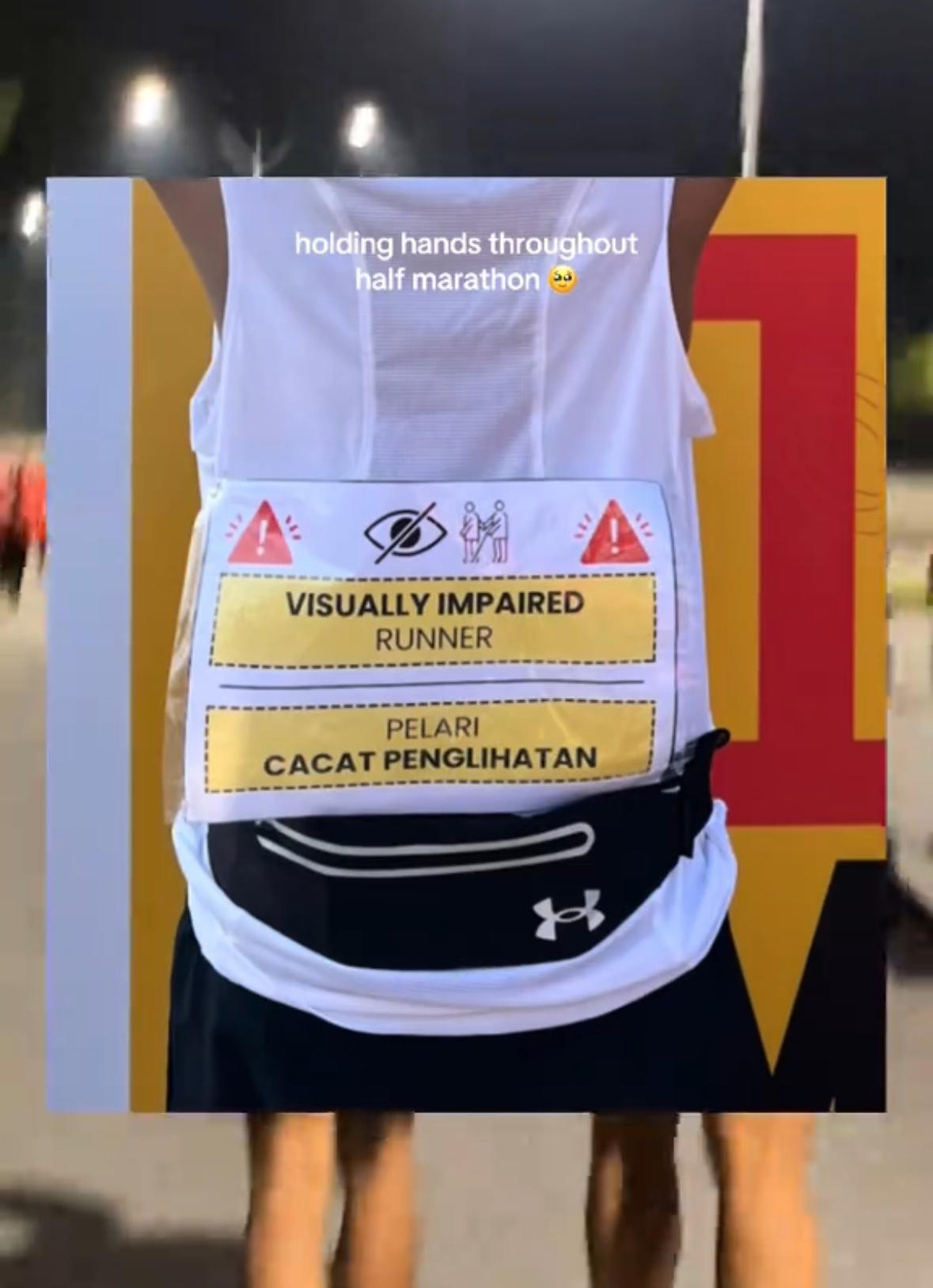 M’sian Man & Blind Friend Run 21KM Marathon Hand In Hand So They Could Cross The Finish Line Together