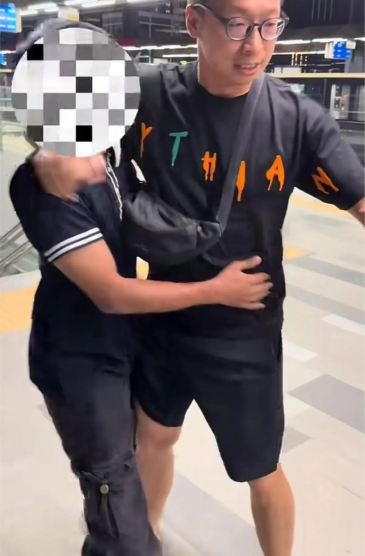msian man caught taking upskirt photos at the mrt