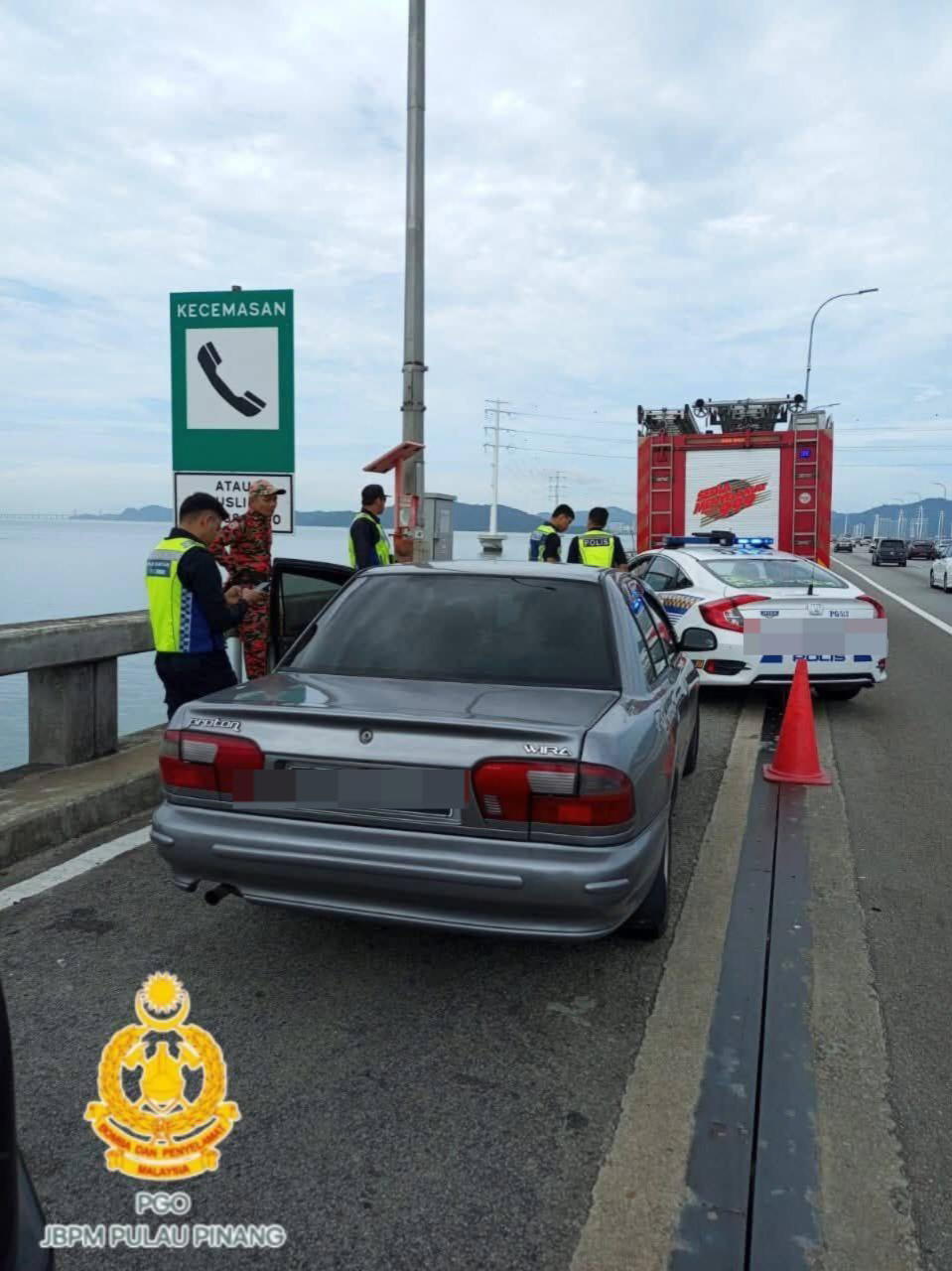 M'sian Man Falls Off Penang Bridge But Gets Rescued By Fisherman In The Area