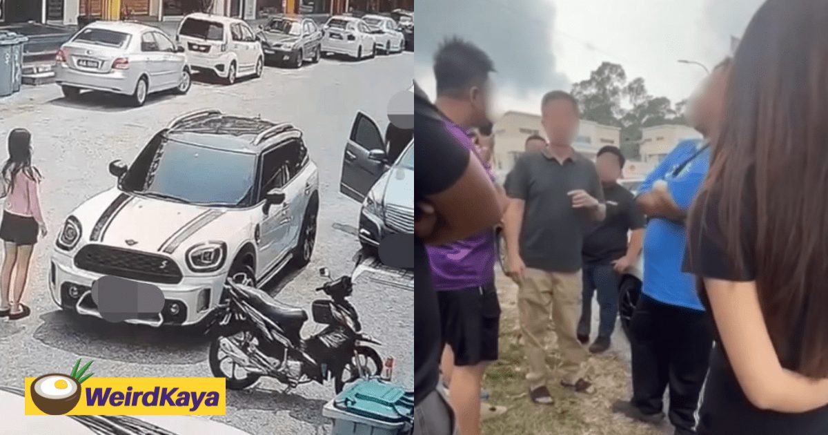 M’sian Man Gets Ganged Up Following Dispute With Woman Who Blocked His Car By Double Parking