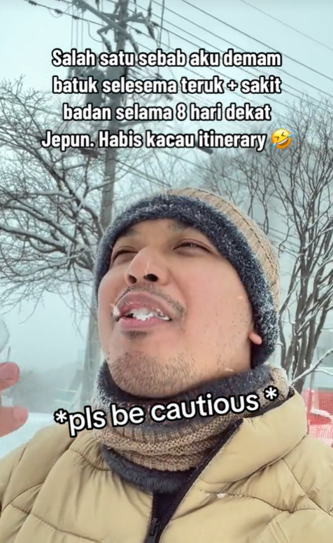 M'sian man has brain freeze after eating snow