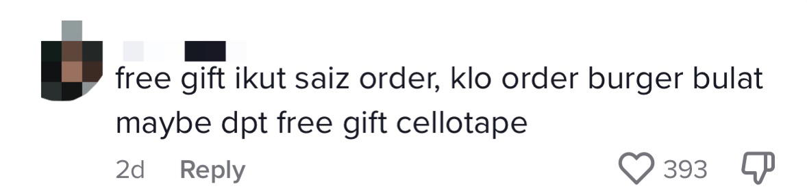 M'sian man orders burgaer for supper, gets stapler as extra %22topping%22 too comment 04