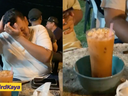 M’sian Man Orders 'Teh Ais Mangkuk' At Kelantan Eatery & Gets Served One Literally 