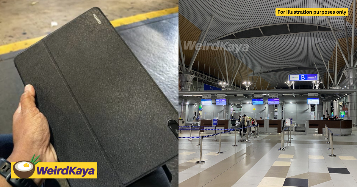 M'sian man praises mas for helping him retrieve tablet he left on the plane | weirdkaya