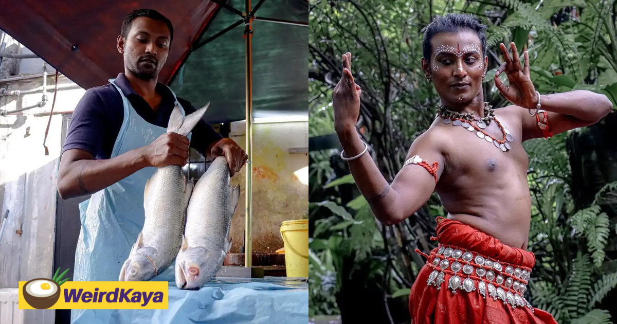 M'sian man pursues his dream of being a classical odissi dancer while working as fishmonger | weirdkaya