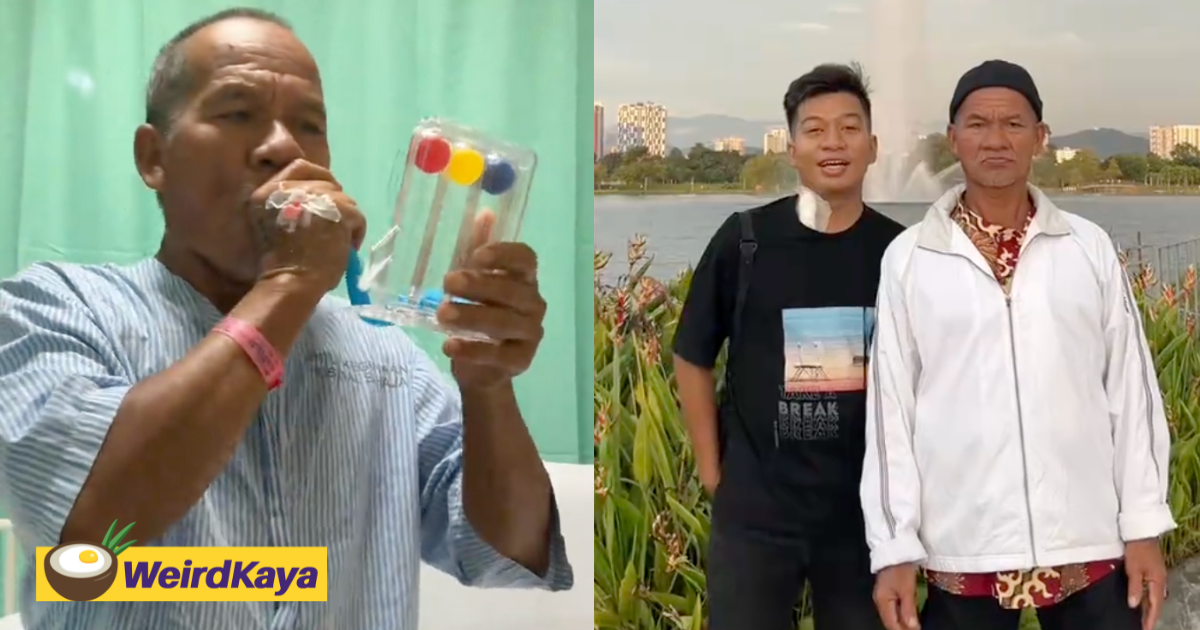 M'sian man quits smoking so that he could donate kidney to his son | weirdkaya