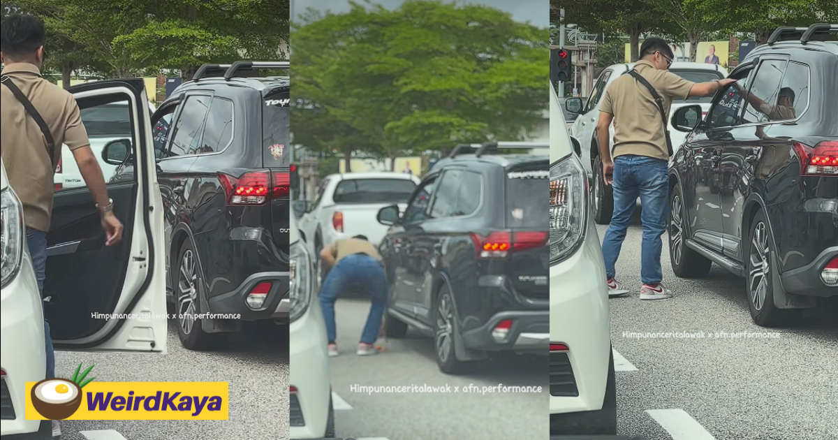 M’sian man returns trash that was thrown out from sg-registered car at traffic light | weirdkaya