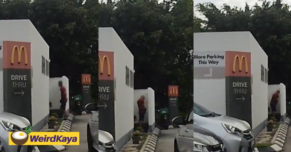 M'sian man seen urinating at ablution area at petrol station in kl | weirdkaya