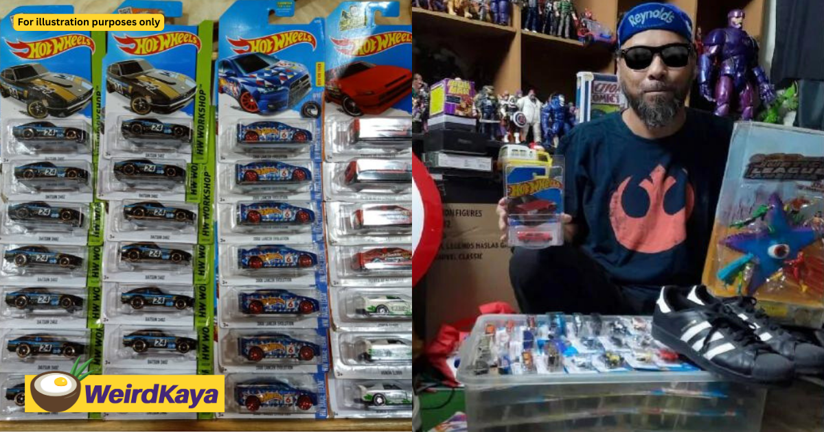 M'sian man sells hot wheels collection to buy prayer kits for mosques & suraus | weirdkaya