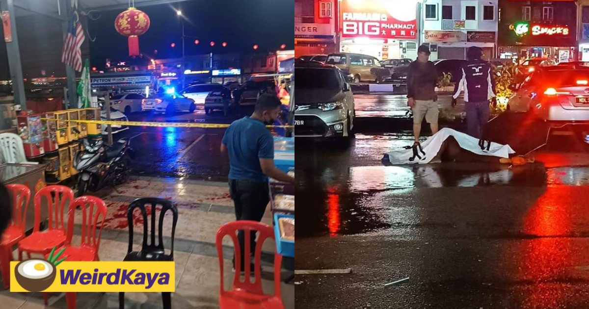 M'sian man with mental disorder stabbed to death by food truck vendor for allegedly asking for food | weirdkaya