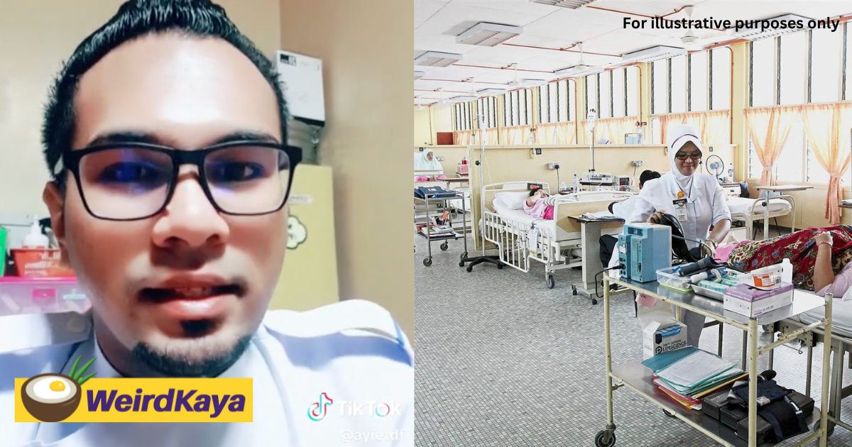 M'sian nurse claims some don't feed their parents so that they can abandon them at hospital and celebrate festive season | weirdkaya