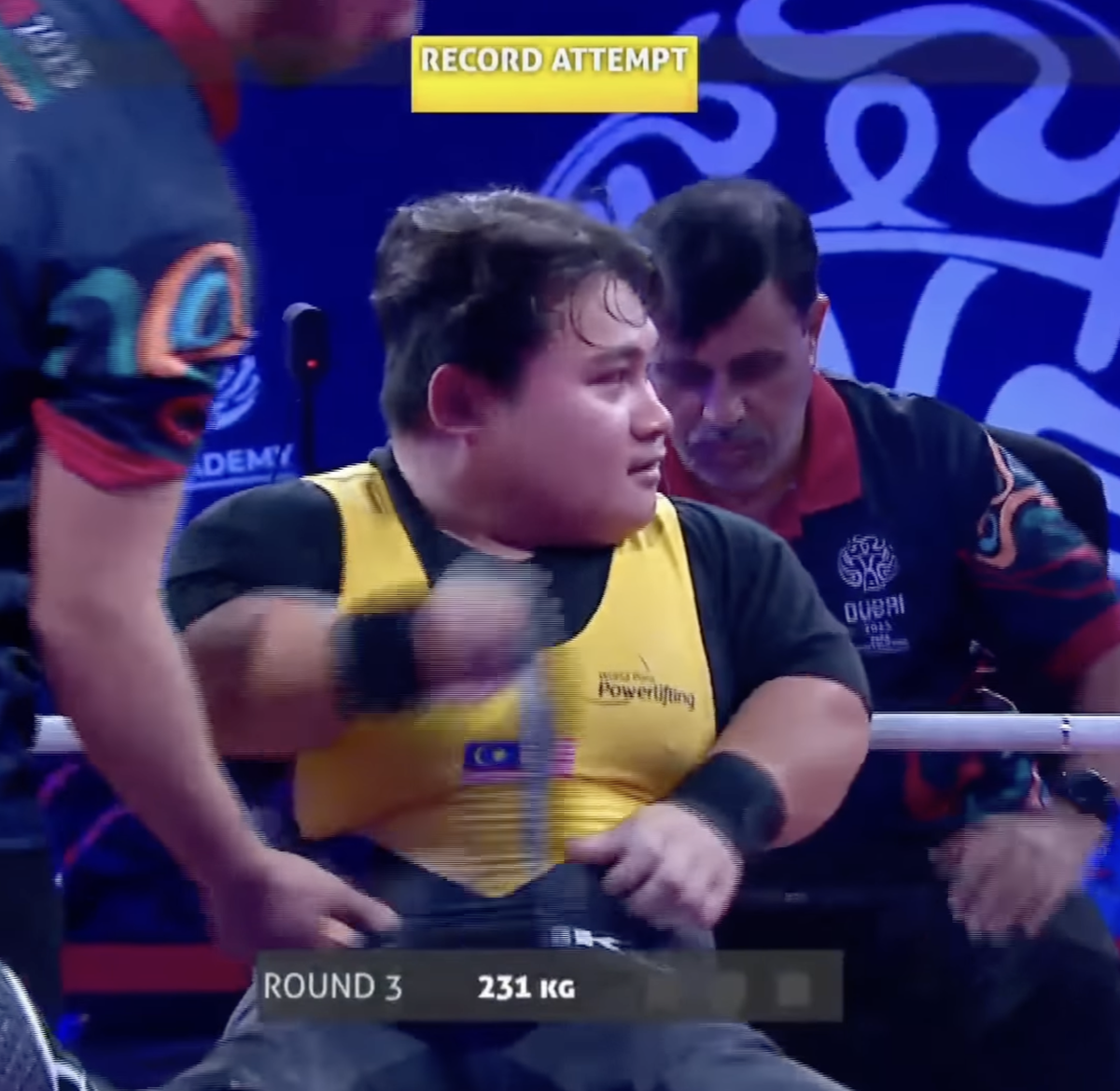 M'sian para powerlifting athlete bonnie bunyau gustin breaks world record again in dubai 3