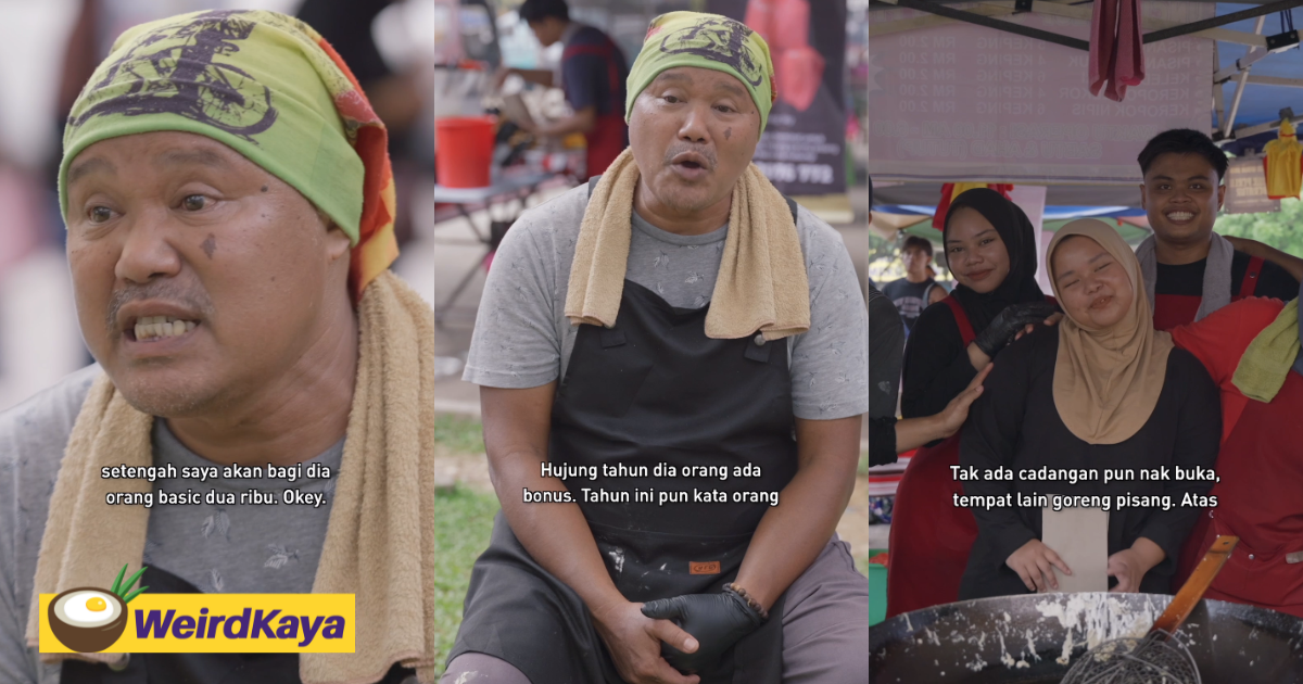 M'sian Pisang Goreng Vendor Offers RM2K Basic Salary & Year-End Bonus To Workers