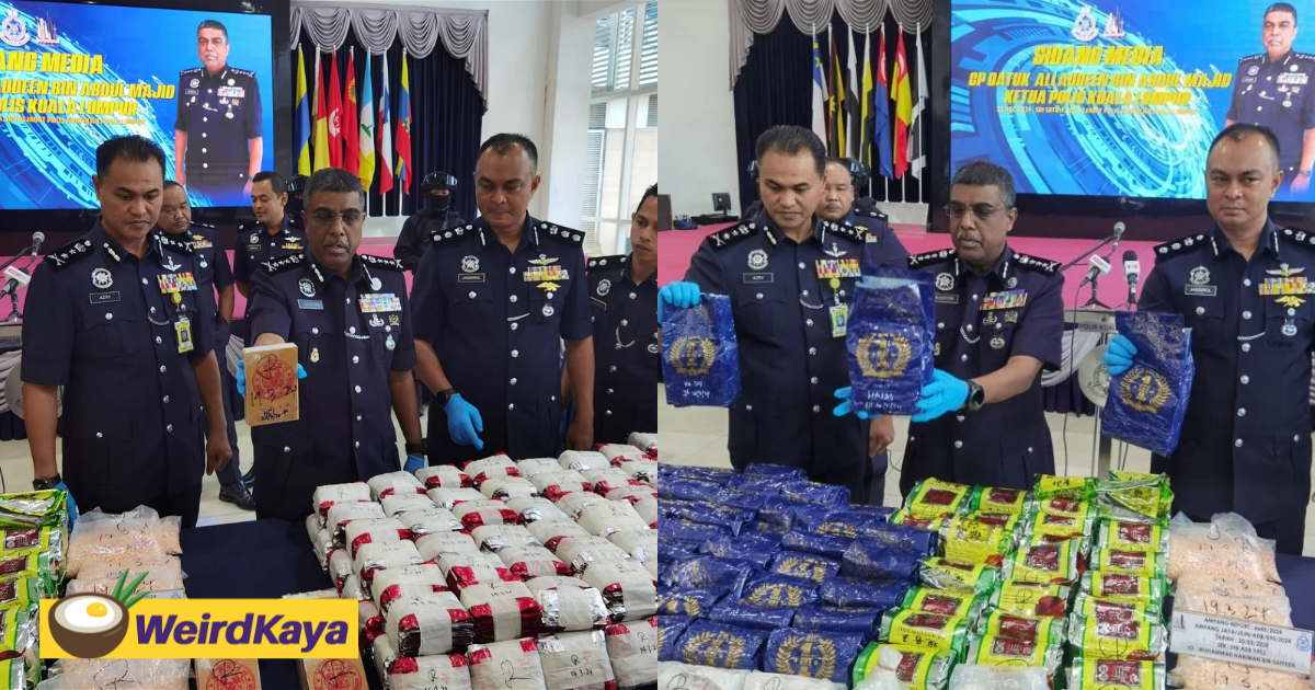 M'sian police seize drugs worth rm10mil at drug warehouse disguised as a kindergarten | weirdkaya