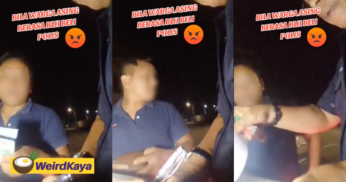 M'sian Policeman Praised For Refusing Bribe From Foreigner