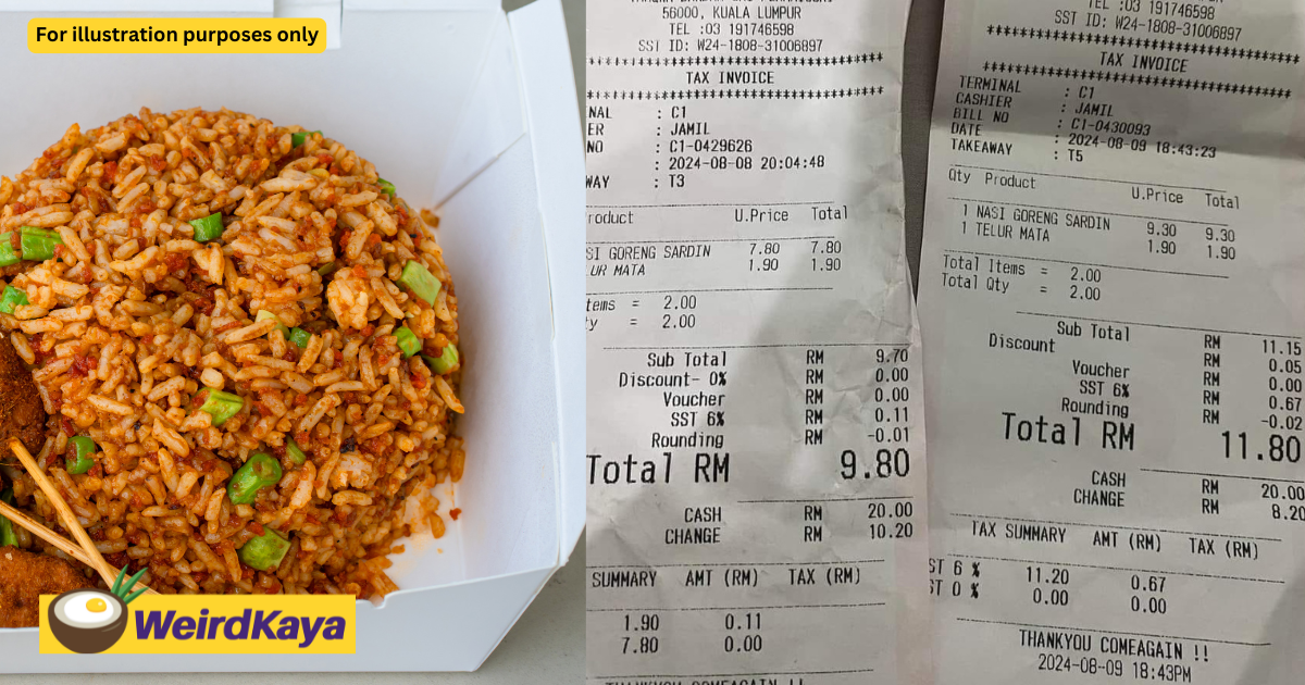 M'sian restaurant which increased sardine fried rice by rm1. 50 in a day gets stern warning from kpdn | weirdkaya