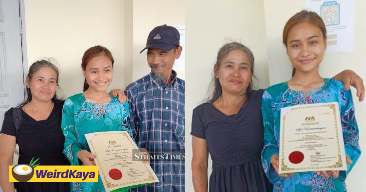 M'sian rubber tapper borrows rm120 from villagers to celebrate daughter's 4. 0 gpa score in stpm | weirdkaya
