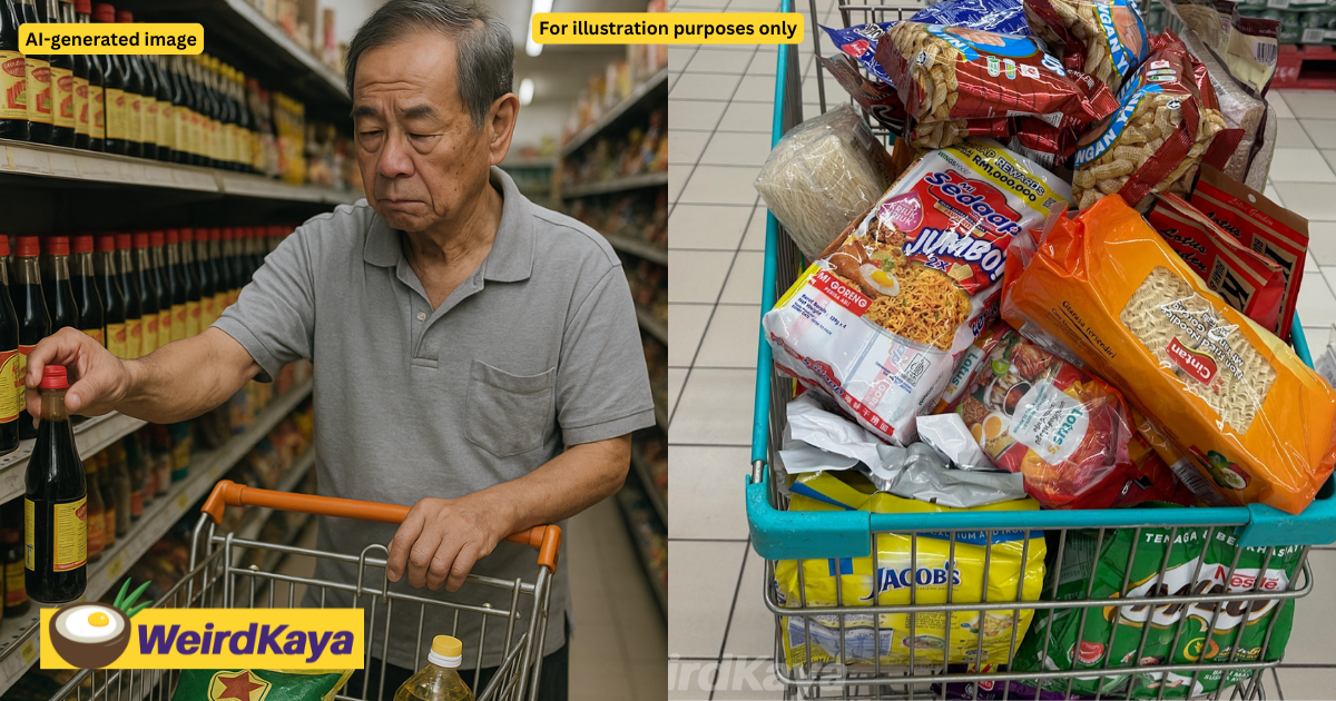 M’sian Saddened To See Uncle Unable To Buy Groceries Due To SARA Glitch, Pays On His Behalf