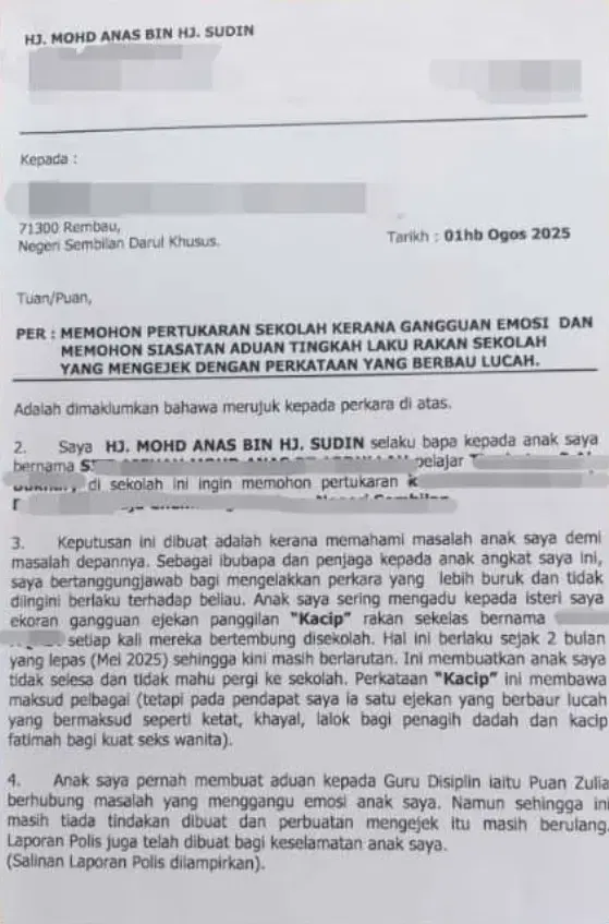 M’sian Student Bullied For Refusing To Let Classmate Copy Her Exam Answers
