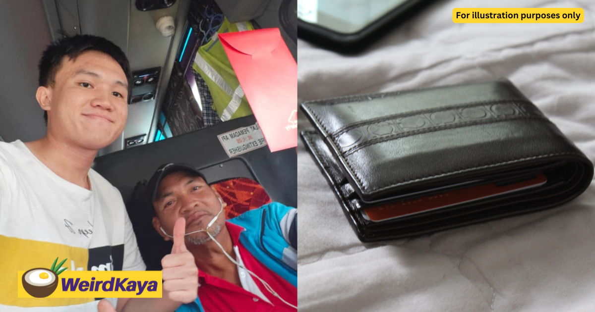 M'sian student thanks driver who returned wallet he left behind on the bus | weirdkaya