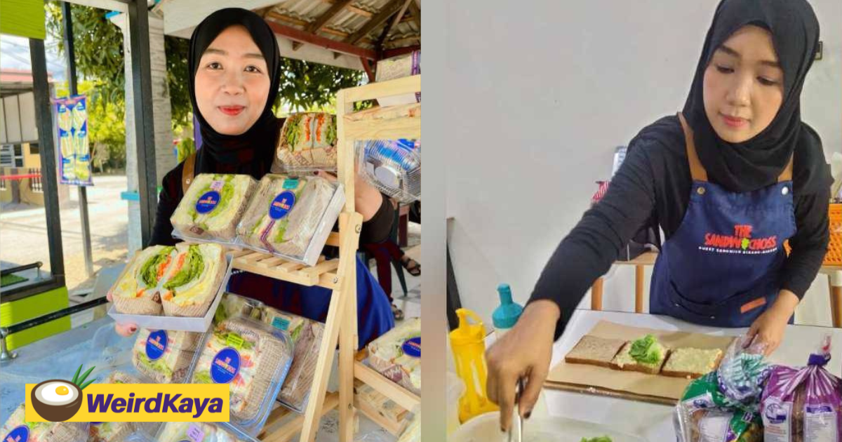 M'sian teacher resigns & sells sandwiches to be closer to her family | weirdkaya