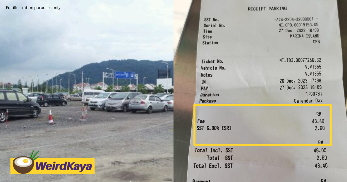 M'sian tourist stunned by rm46 parking fee at jetty on his pulau pangkor trip | weirdkaya