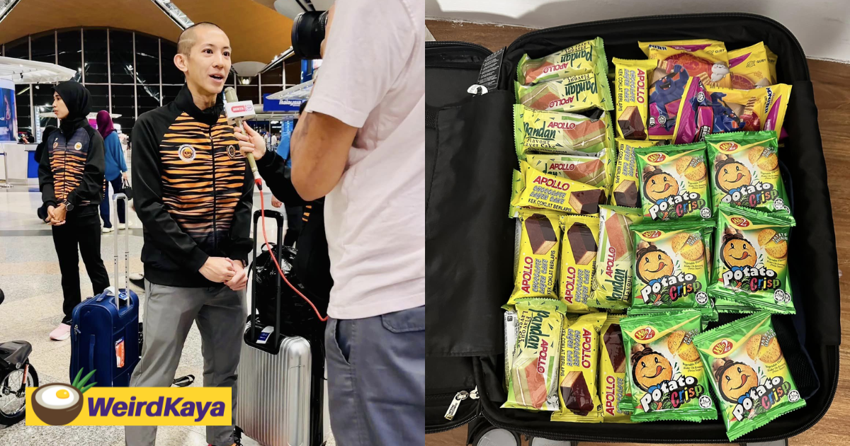 M'sian tower runner soh wai ching says he fills luggage with local snacks to share with other athletes | weirdkaya
