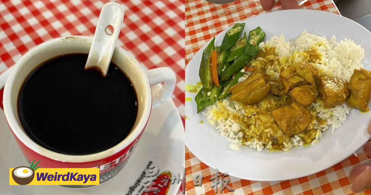 M’sian vendor offers rm3 economy rice with 1 meat & 1 veggie, wins praises online  | weirdkaya