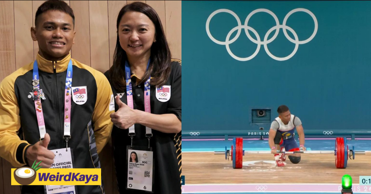 M’sian weightlifter aniq kasdan breaks national record & finishes 4th at olympics  | weirdkaya