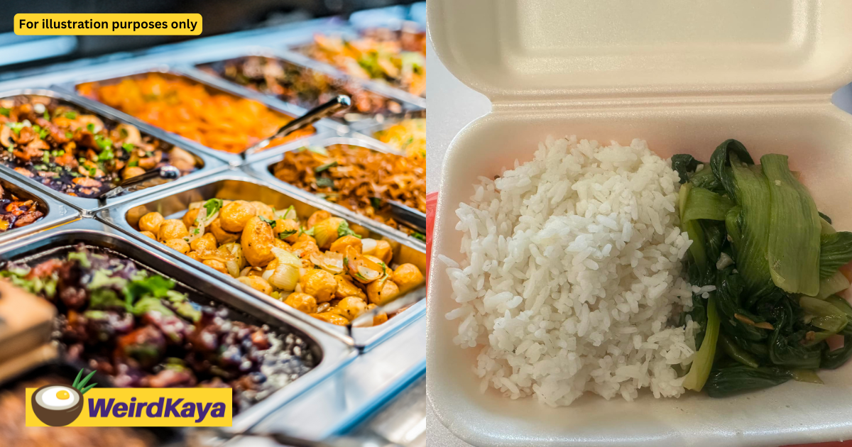 M’sian woman charged rm5 for just white rice & vegetables, asks whether this is normal | weirdkaya