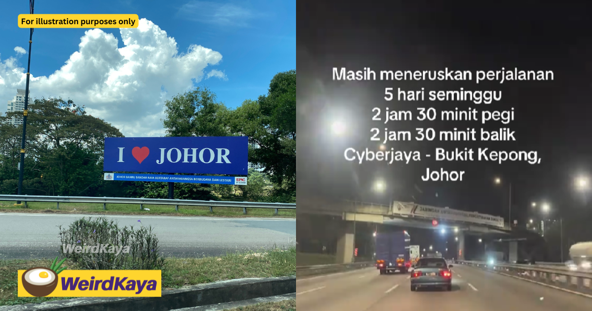 M'sian Woman Drives 5 Hours Daily From Cyberjaya To Johor For Work, Spends Over RM2K Monthly On Commute
